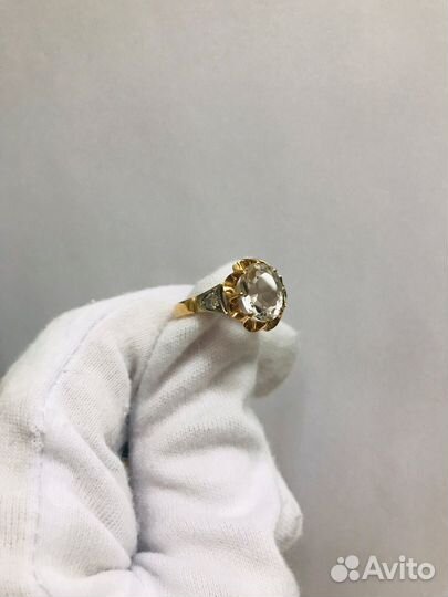 Кольцо 585, вес 4,54гр, размер 19, арт. П000239