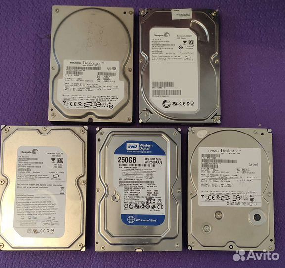 Жëсткий диск 160/250гБ (3.5)