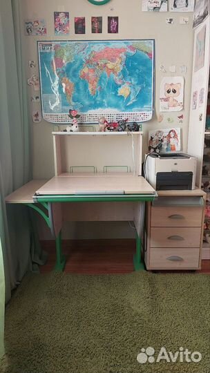 Растущая парта дэми