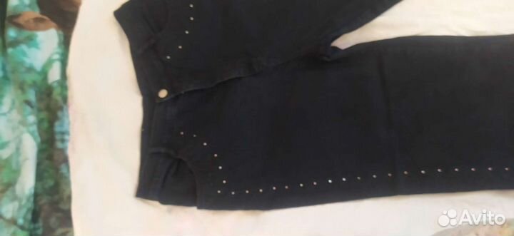 Джинсы женские чёрные 50 размер