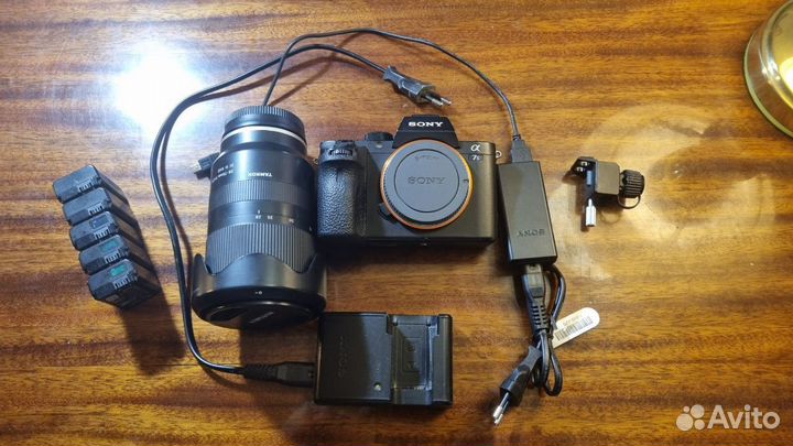 Фотоаппарат Sony a7s2 с объективом Tamron 28-75