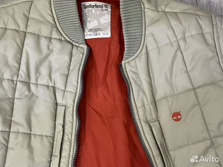 Стеганый бомбер Timberland оригинал