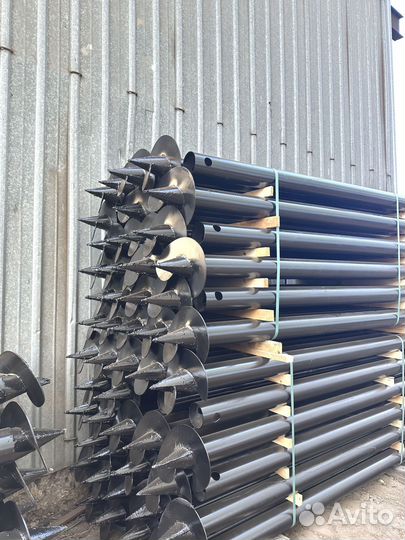 Винтовые сваи доставка монтаж