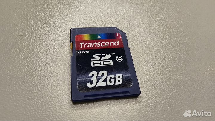Карта памяти sdhc Transcend 32 Gb