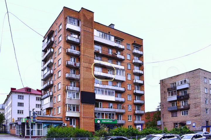 1-к. квартира, 37,1 м², 6/9 эт.