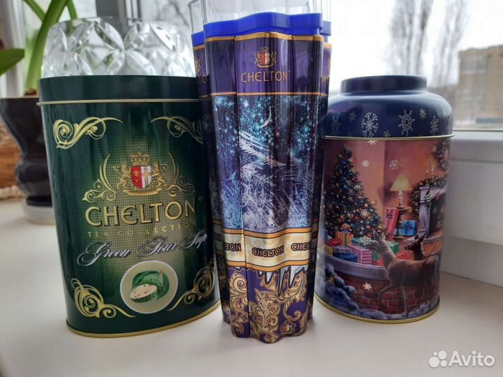 Баночки жестяные коллекционные