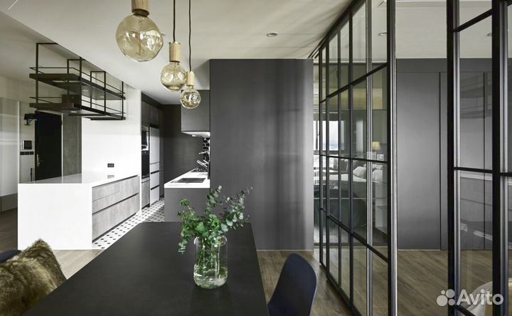 Перегородки в стиле лофт