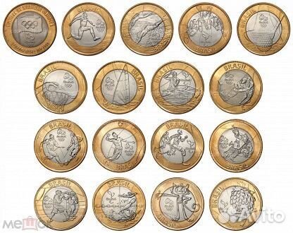 Монеты Олимпиада в Рио 2016