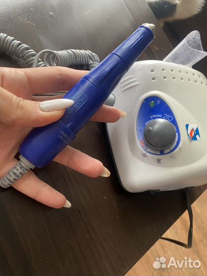 Аппарат для маникюра strong 210 оригинал