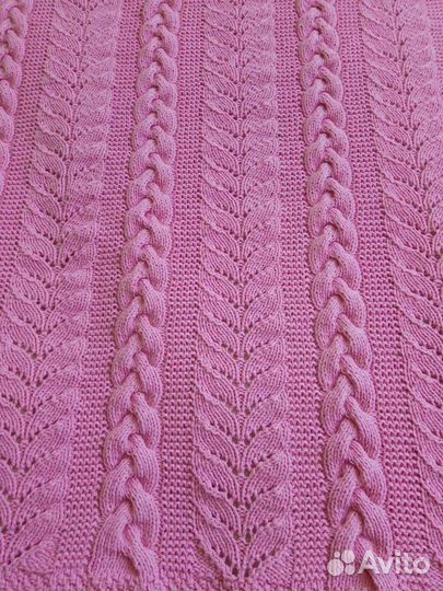 Плед детский вязаный ручная работа