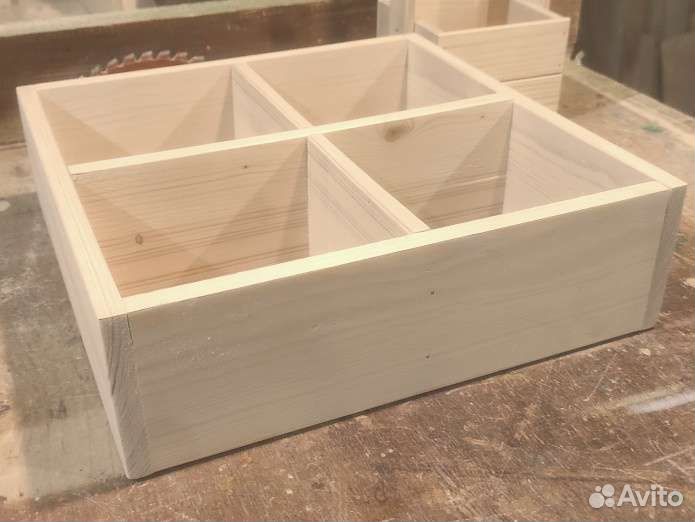 Коробка подарочная деревянная