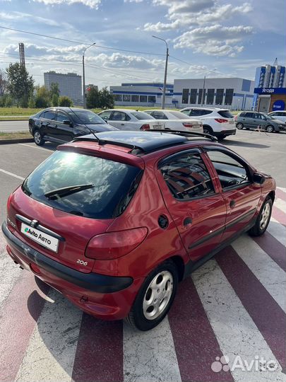 Peugeot 206 1.6 МТ, 2001, 220 000 км