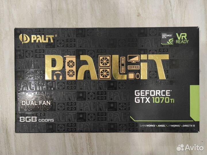 Geforce gtx 1070 ti palit