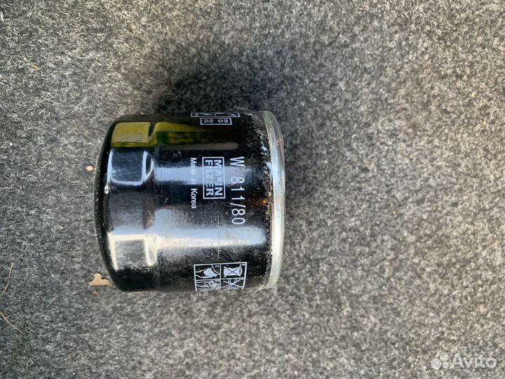 Фильтр масляный mann w 811/80