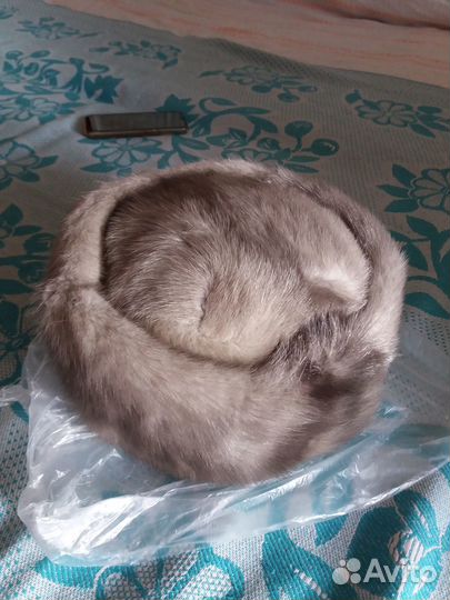 Шапка норковая женская