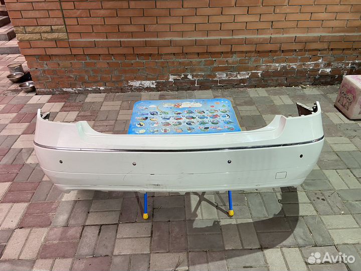 Бапер задний C207 W207 в сборе оригинал