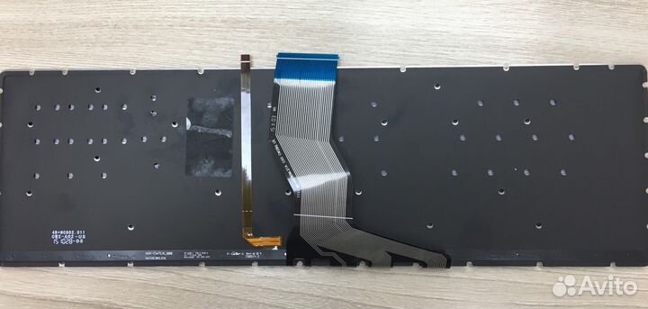 Клавиатура для HP 15-ab с красной подсветкой