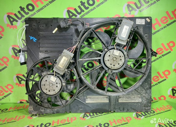 Диффузор радиатора volkswagen touareg 7LA