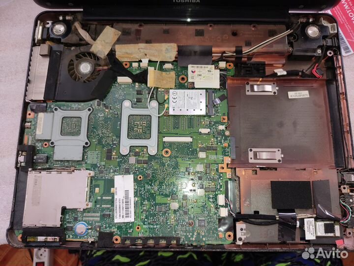 Toshiba Satellite A300D-205 – запчасти, разбор