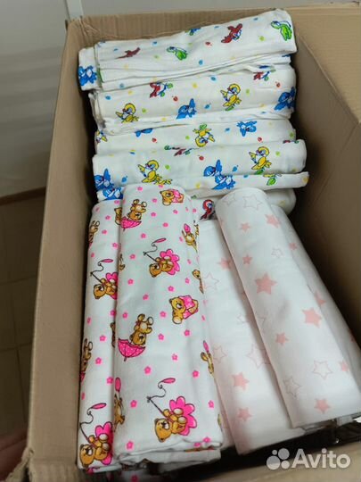 Пеленки массовый пошив раскрой