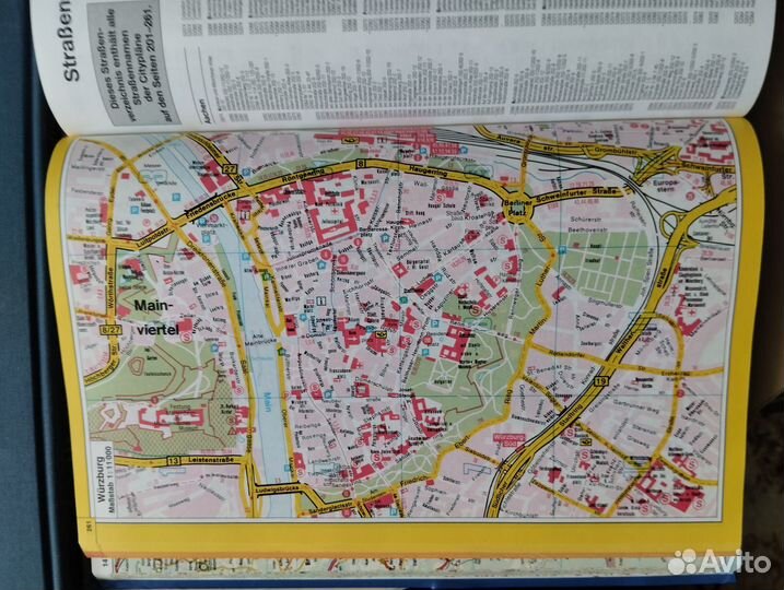 Атлас автомобильных дорог Германии и Европы