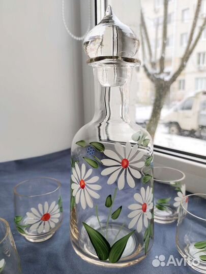 Графин с рюмками СССР
