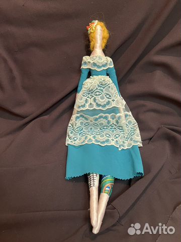 Текстильная кукла тильда ручной работы