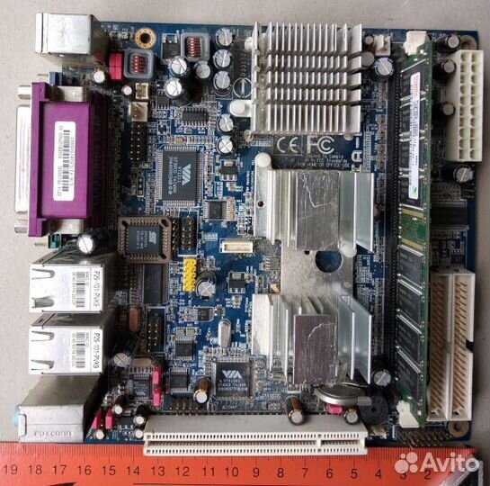 Материнская плата с процессором mini-ITX epia PE10