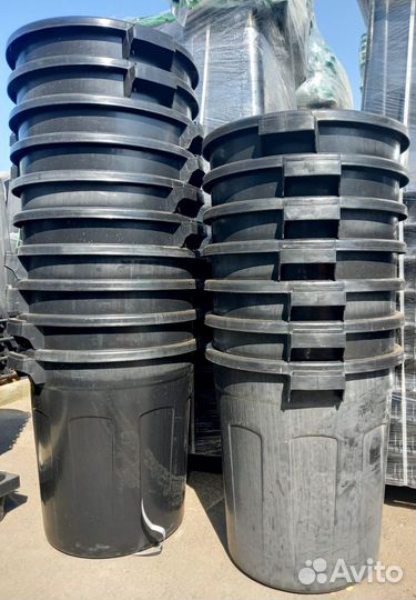 Бак 70 л.для сбора бытового мусора на дачу арт.919