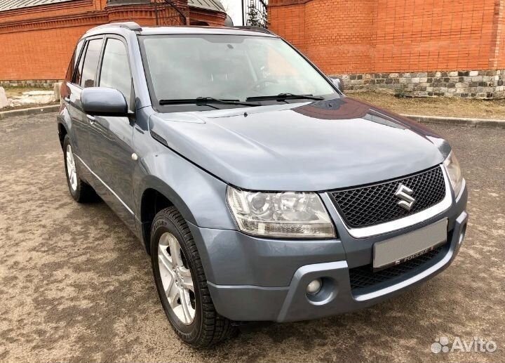 Suzuki Grand Vitara 2.0 AT, 2008, битый, 125 000 км