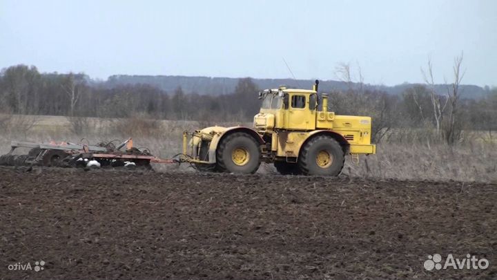 Пахота, дискование