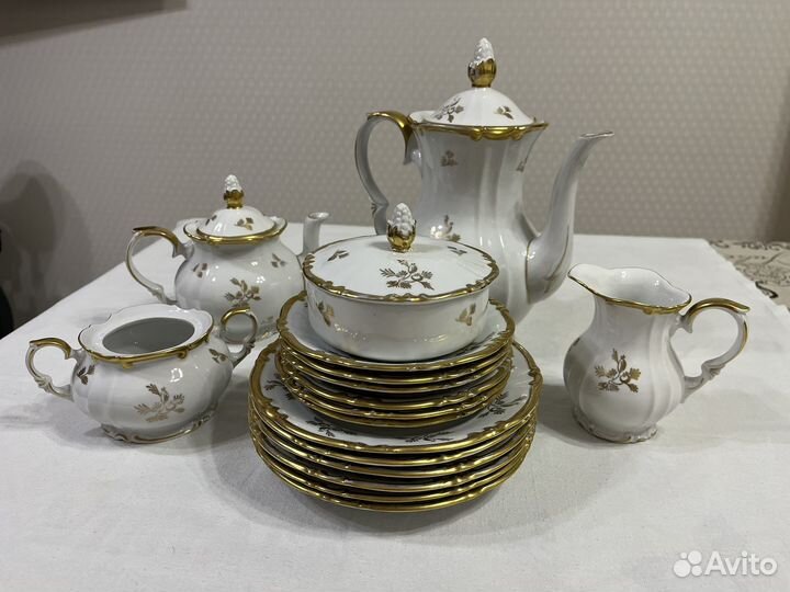 Сервиз чайный гдр Roschultz