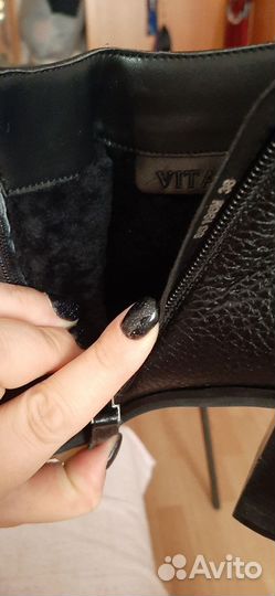 Ботильоны женские 38 размер натуральная кожа