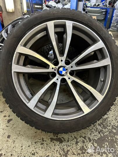 Диски разноширокие BMW R20 и шины Pirelli ICE zero