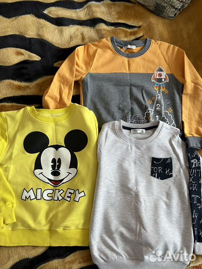 Вещи пакетом размер 110-116