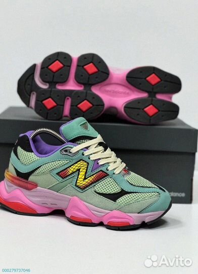 Стильные кроссовки New Balance 9060 (37-41 р)