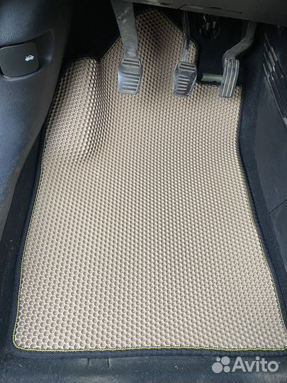 Автомобильные коврики eva ева эва 3D с бортиками