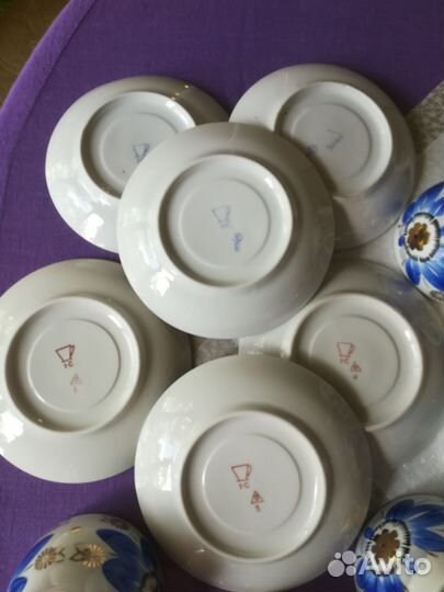 Сервиз чайный Барановка 50-60гг сорт 1