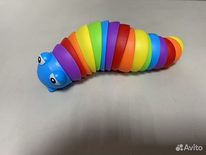 Гусеница антистресс 3д 3d новая