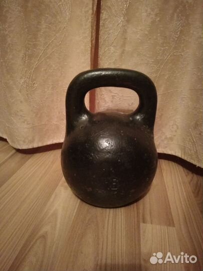 Гиря чугунная 16 кг