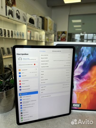 iPad Pro 12.9 M1 128Gb Wi-Fi. Состояние Нового