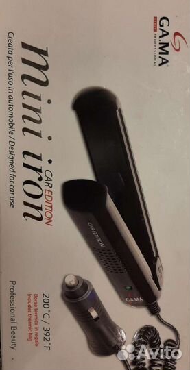 Новый выпрямитель, утюжок, для авто, в дорогу