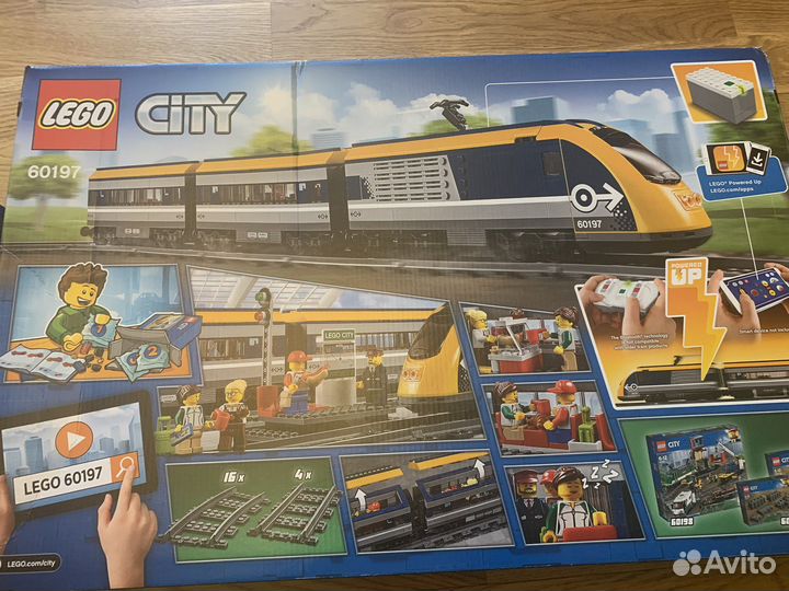 Lego City поезд