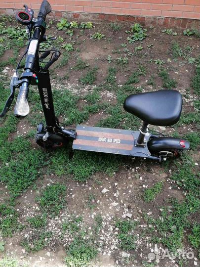 Электросамокат kugoo MAX speed 600W 48V 11AH