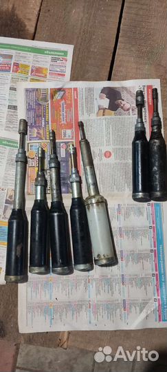 Шприц для смазки плунжерный и выжимной