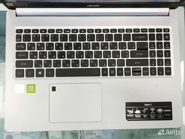 Ноутбук Acer i5 10gen 8gb SSD512 MX350 Full HD