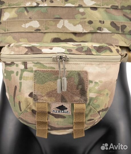 Напашный универсальный подсумок Ars Arma олива