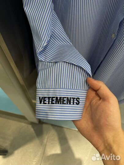 Рубашка vetements оригинал