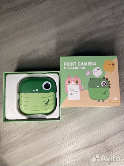 Детский фотоаппарат с моментальной печатью