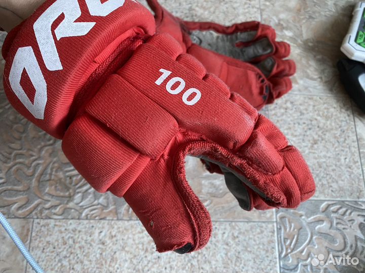 Краги хоккейные детские